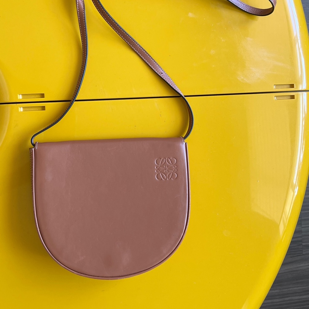 Loewe
Heel Leather Saddle Bag